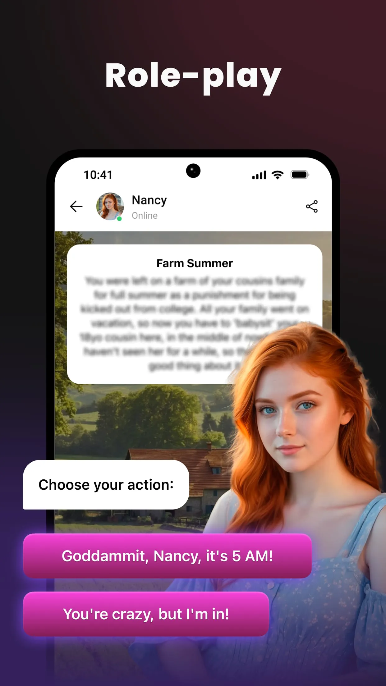 Pheon: AI Girlfriend Chat Bot