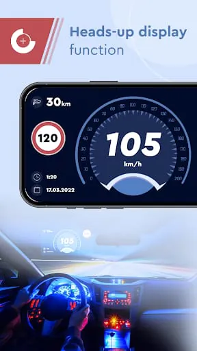 Radar-Speedometer-GPS-HUD