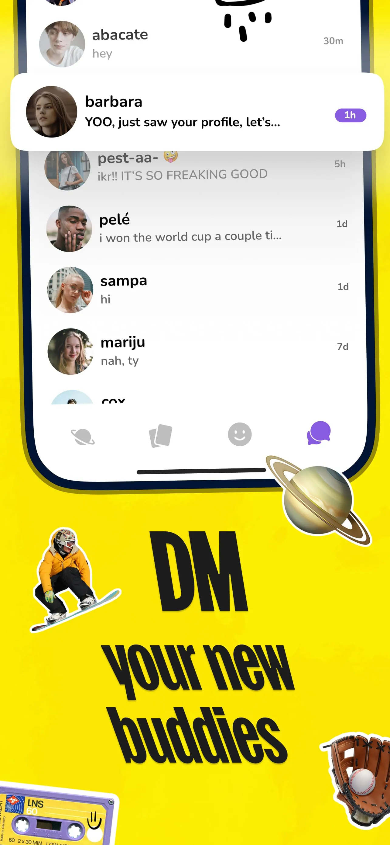 purp - Make new friends