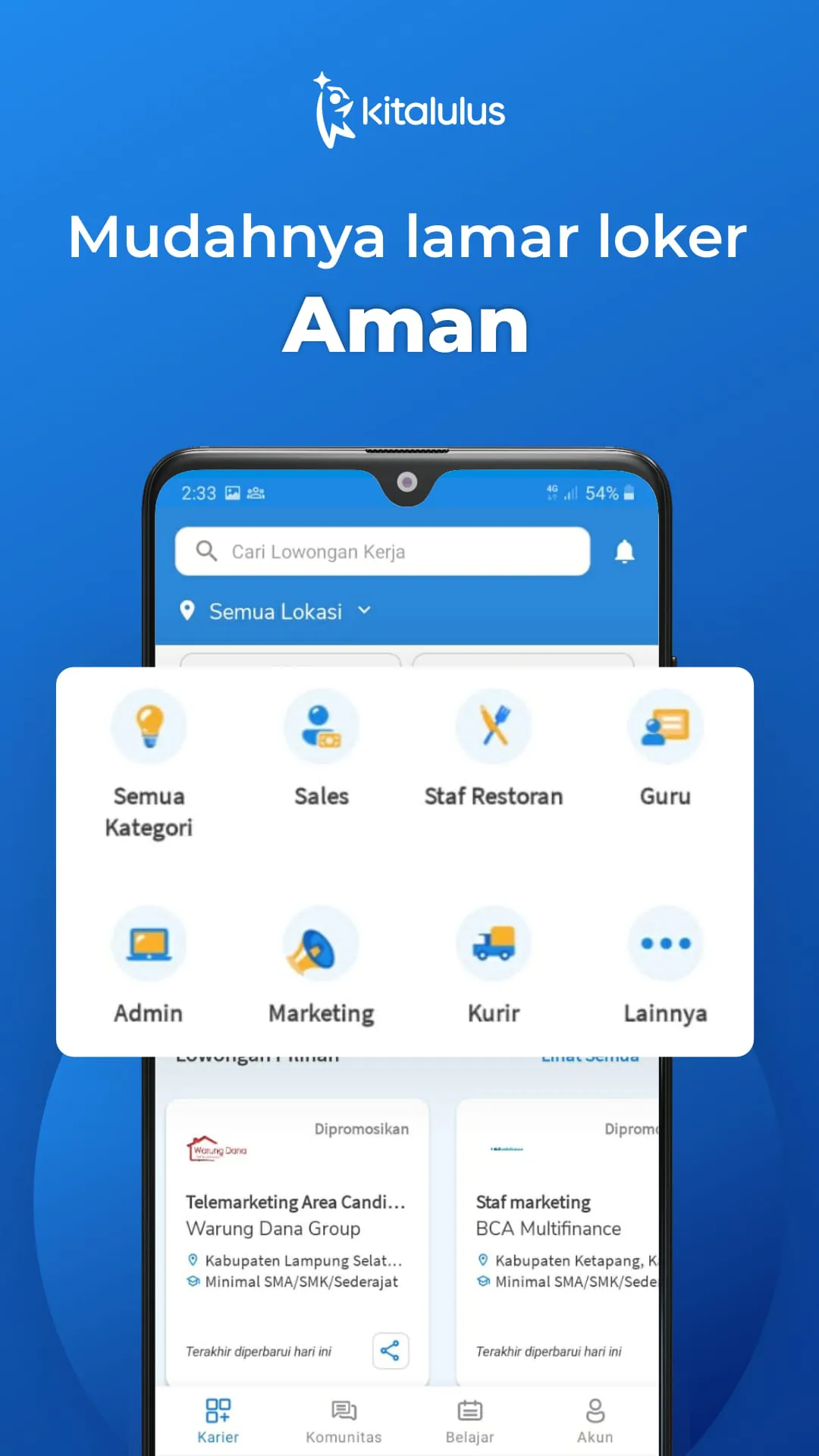 KitaLulus: Find Job & CV Maker