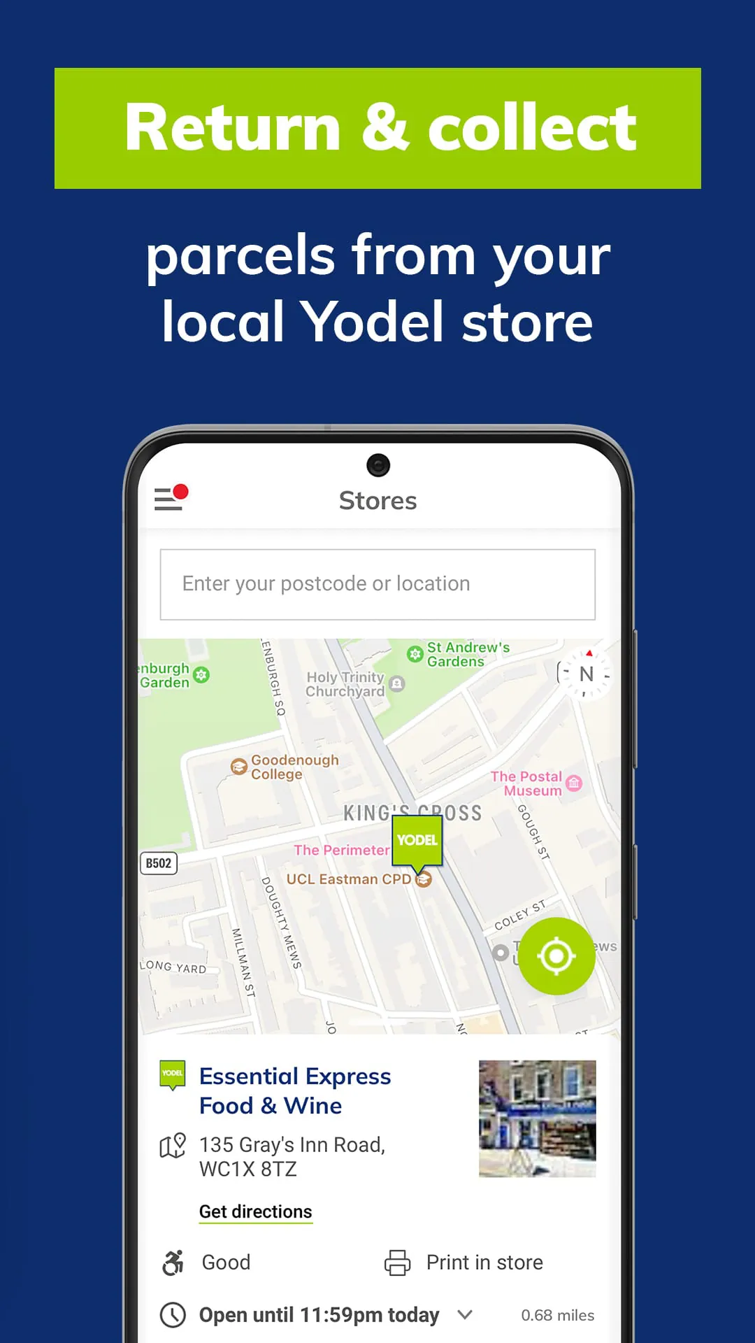 Yodel Parcel Tracker & Returns