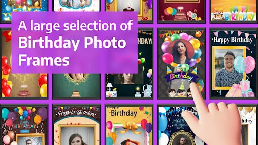 Birthday Photo Frame Maker
