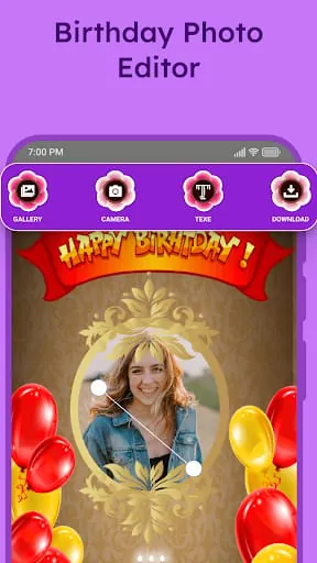 Birthday Photo Frame Maker