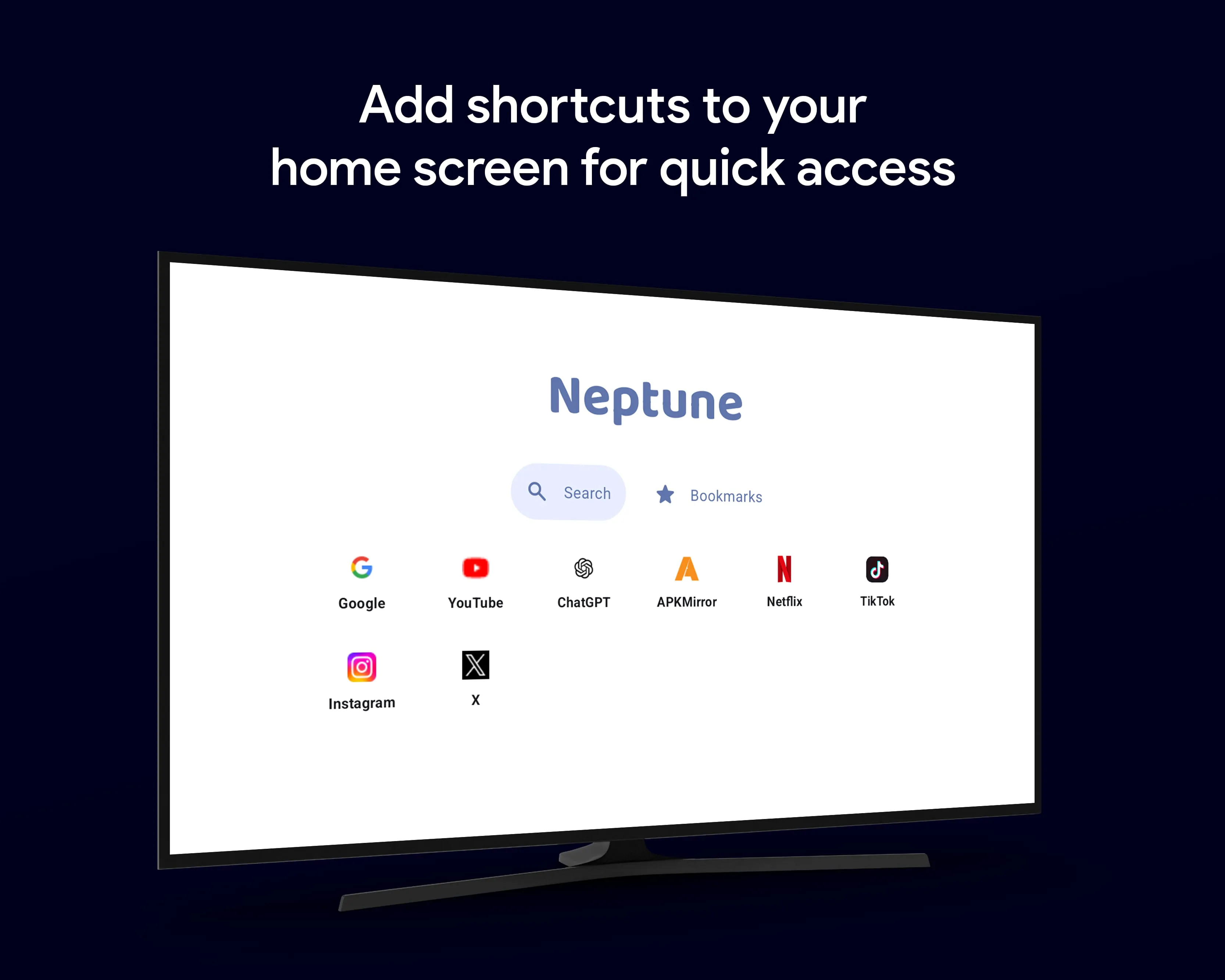 AI-powered Neptune Browser TV