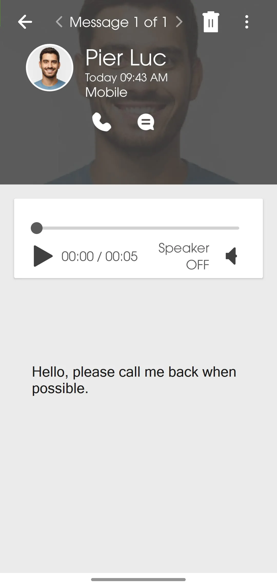 Cricket Visual Voicemail