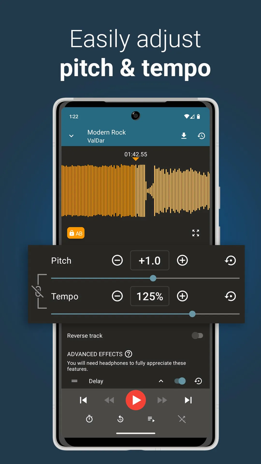 Up Tempo: Pitch, Speed Changer