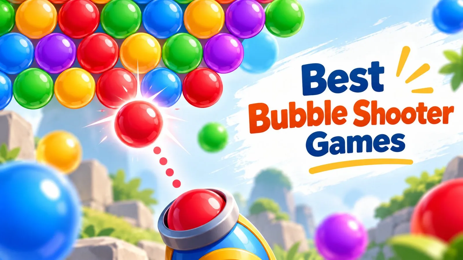 Get Ready to Pop: 5 Colorful Bubble Shooter Games