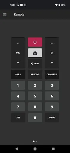 Remote for LG Smart TV
