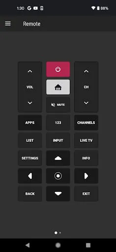 Remote for LG Smart TV