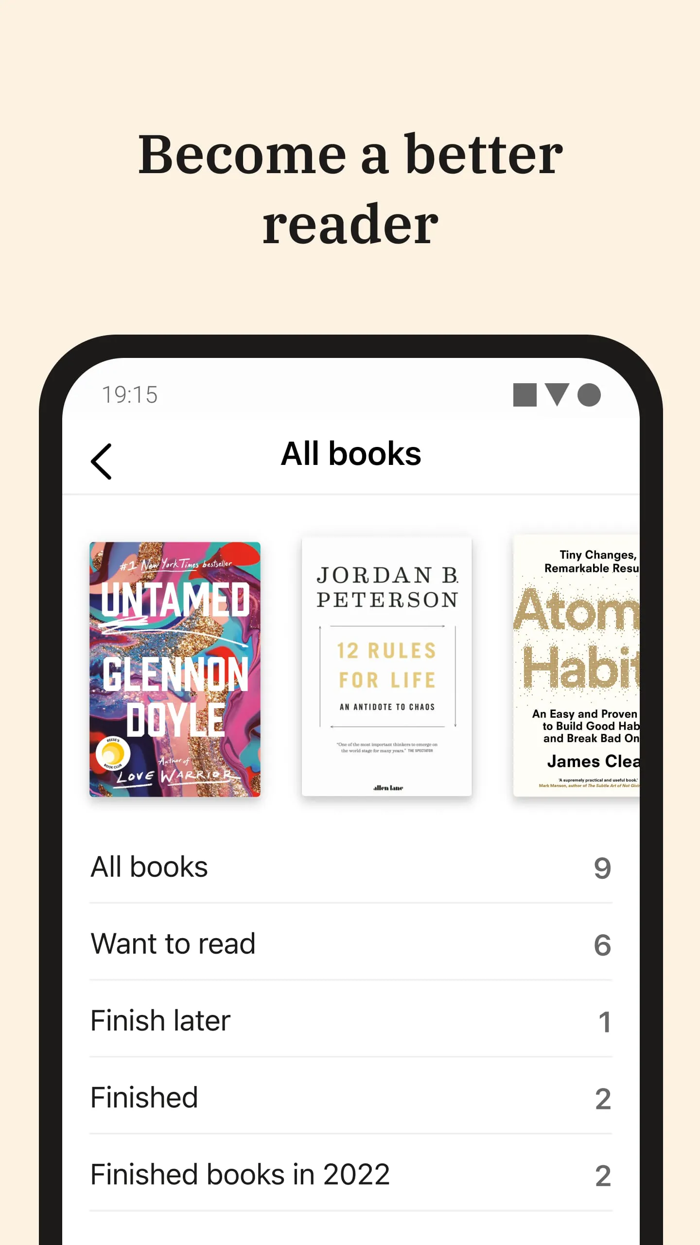 Basmo.Reading Tracker,Book Log