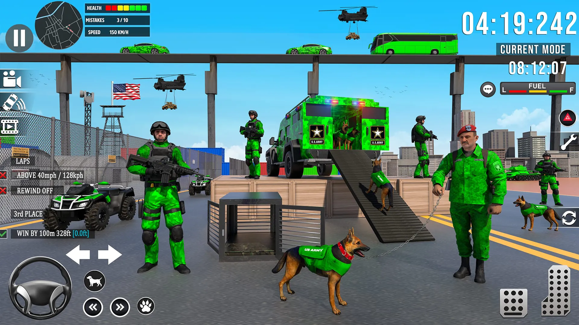 Army Vehicle:Truck Transporter