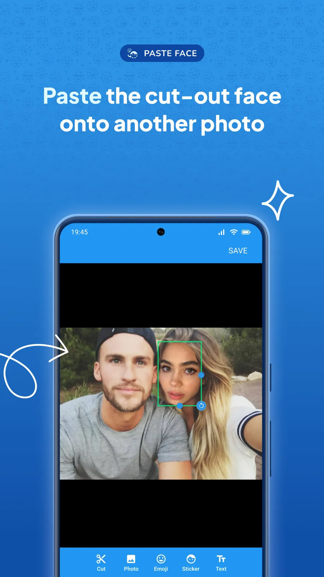 Cupace - Cut Paste Face Photo