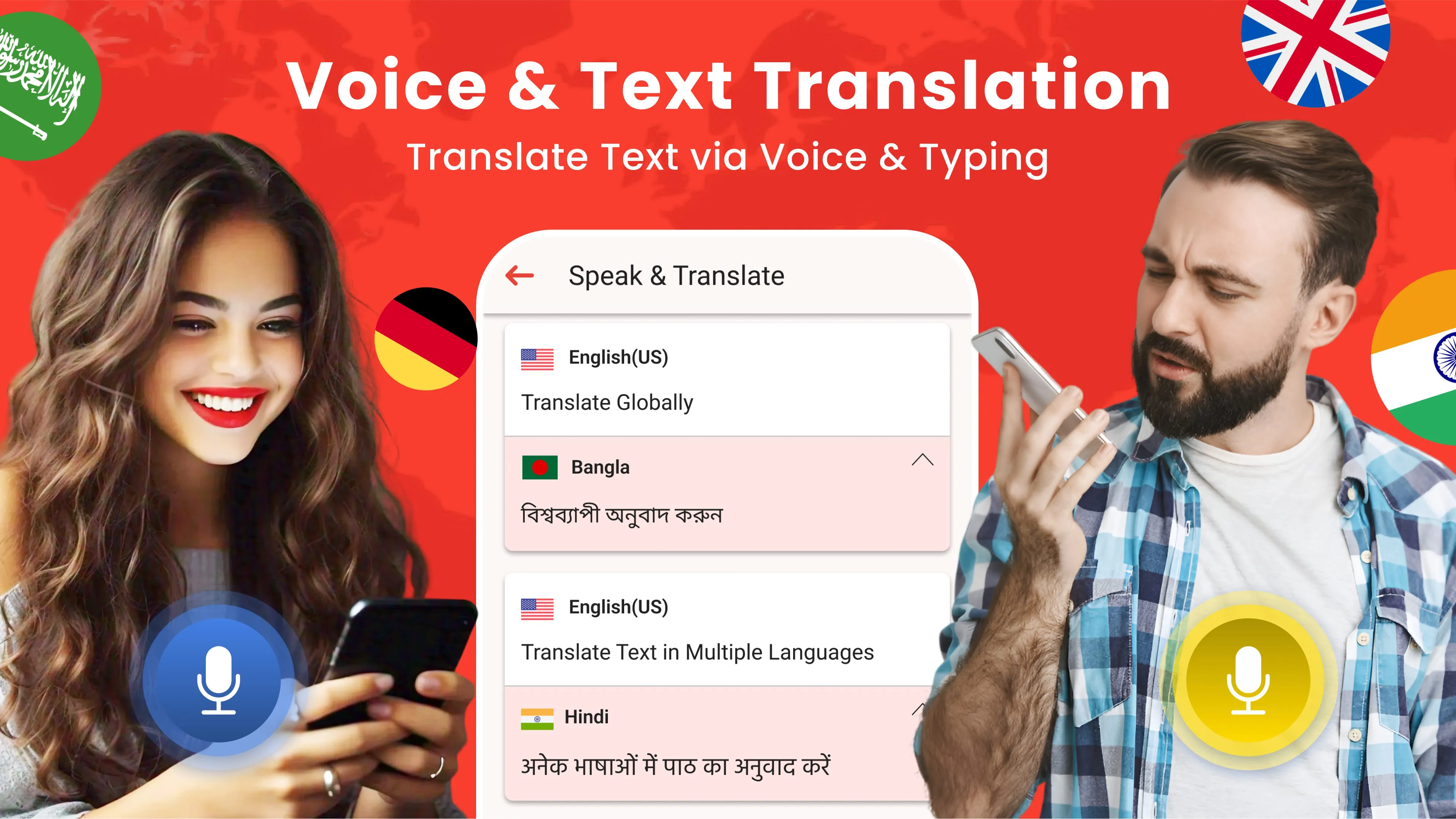 Speak and Translate Languages