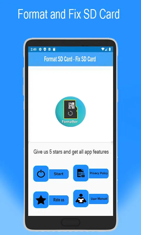 Format SD Card - Memory Format
