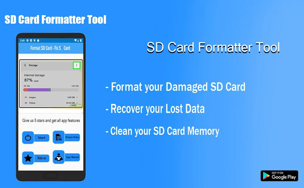 Format SD Card - Memory Format