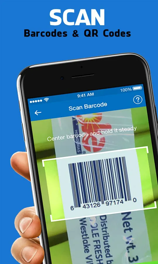 Barcode Scanner for Walmart -