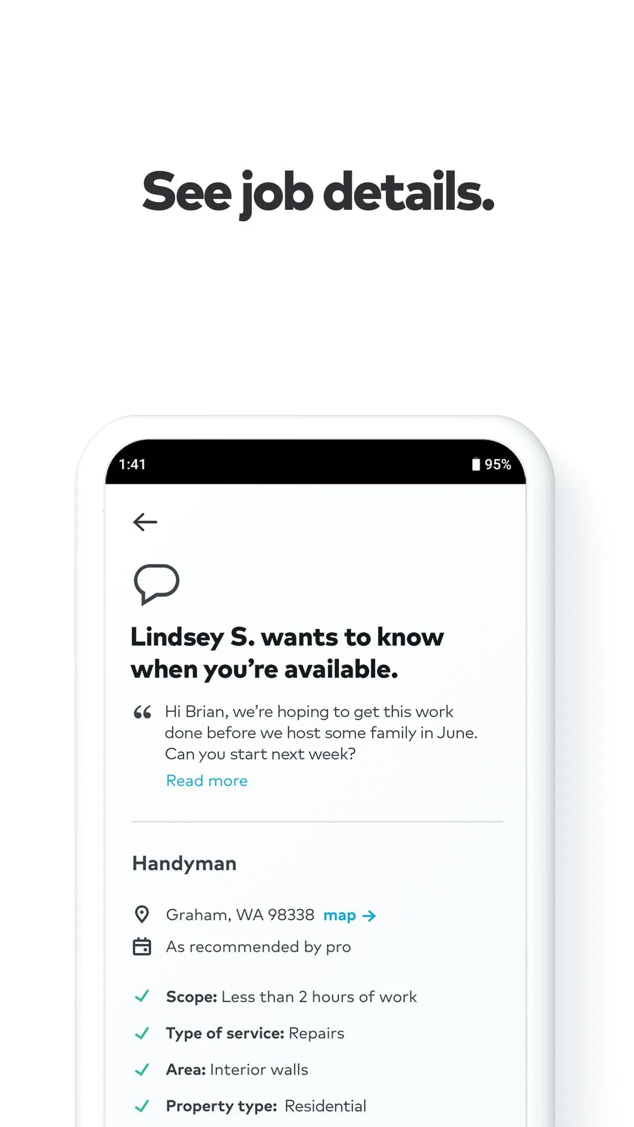 Thumbtack for Professionals