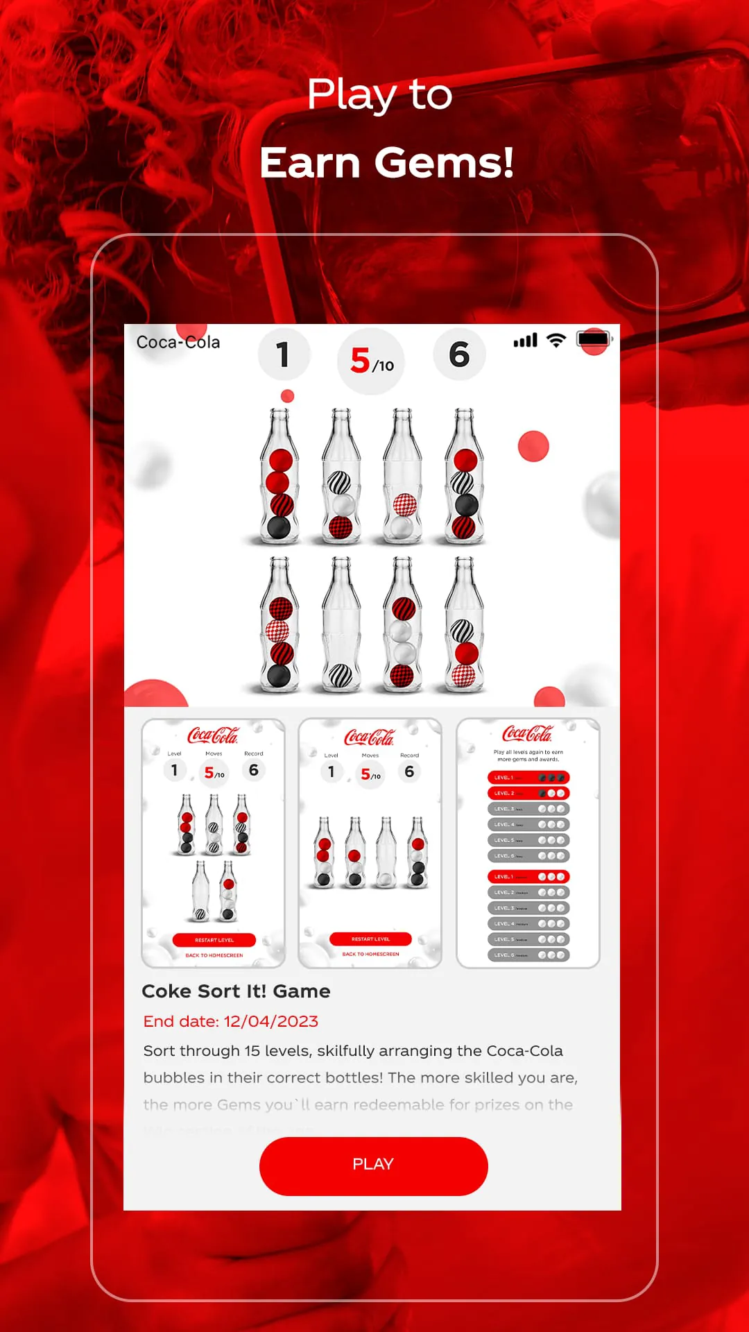 Coca-Cola: Play & Win Prizes