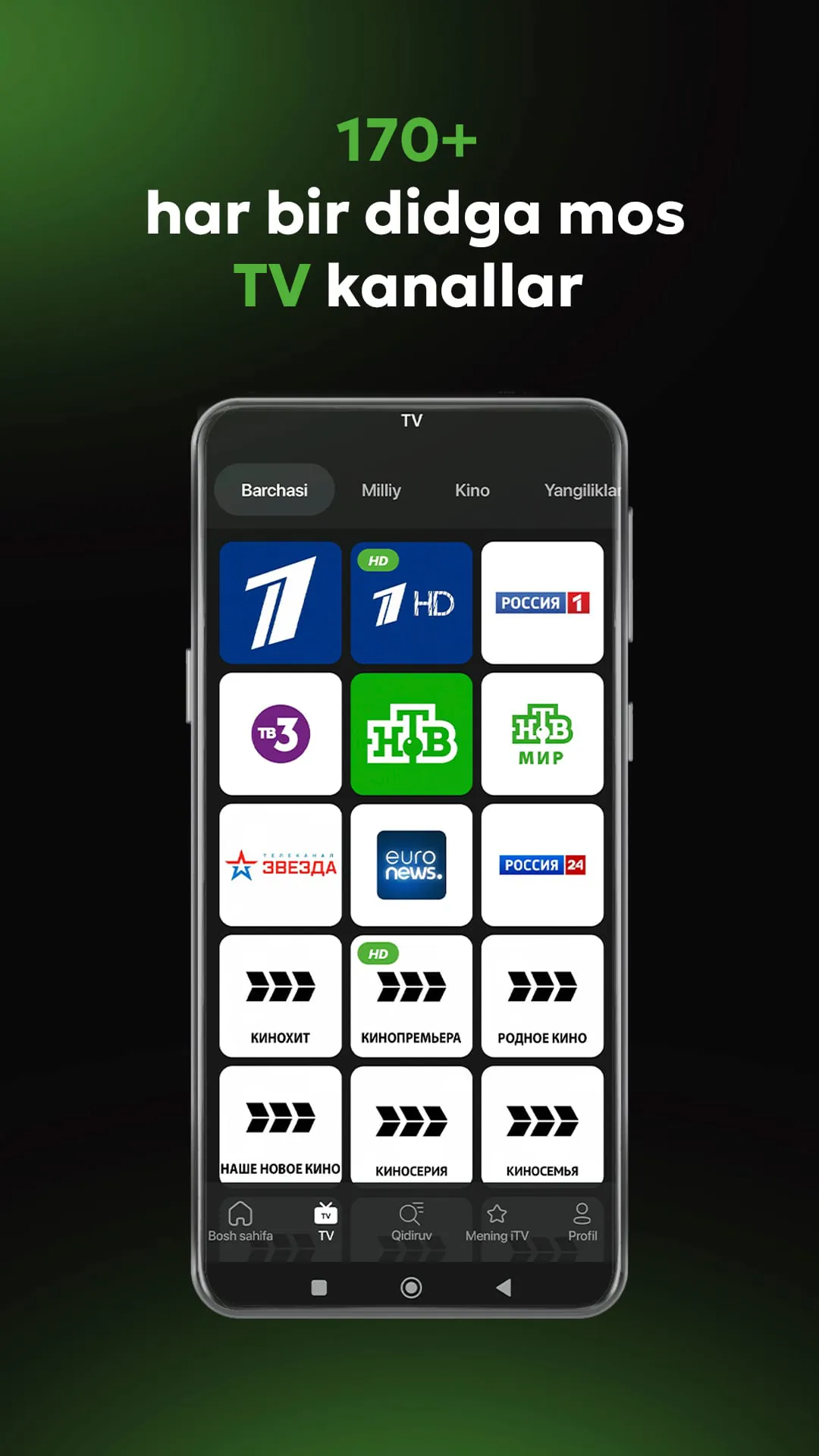 iTV: kino, seriallar va TV