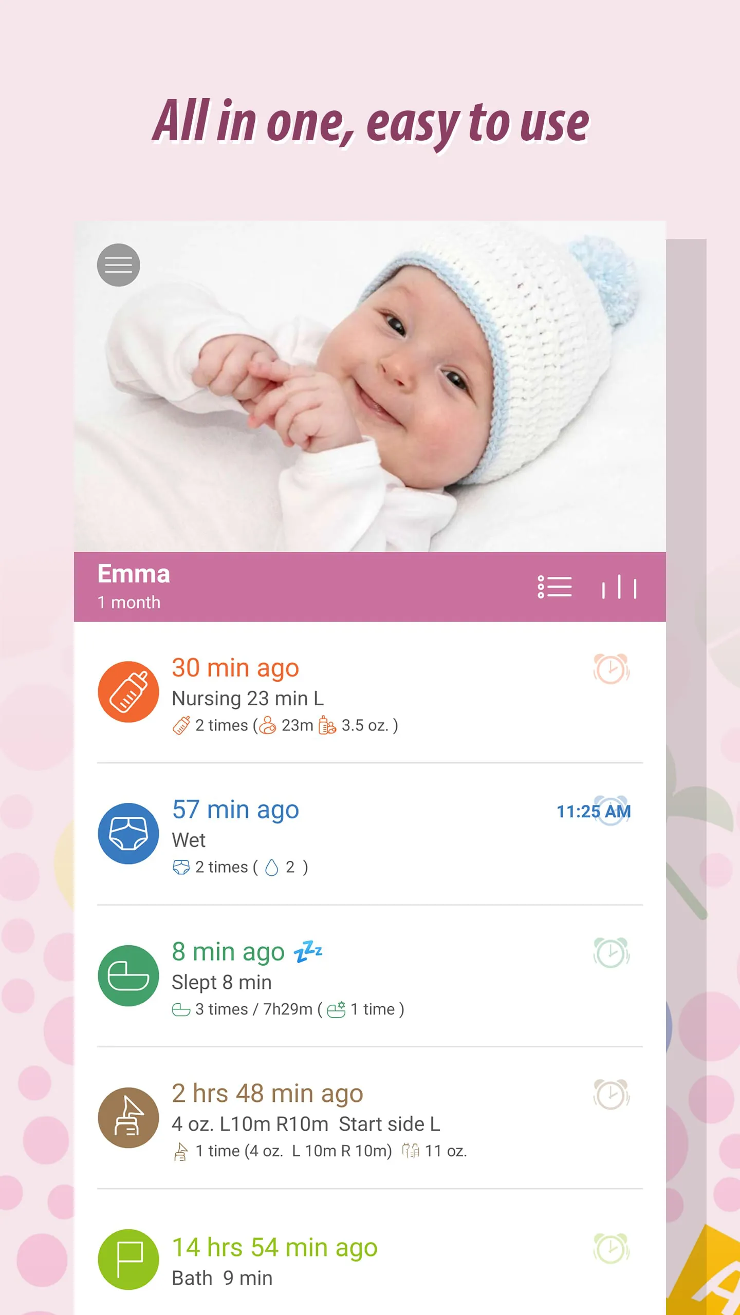 Baby Tracker - Newborn Log