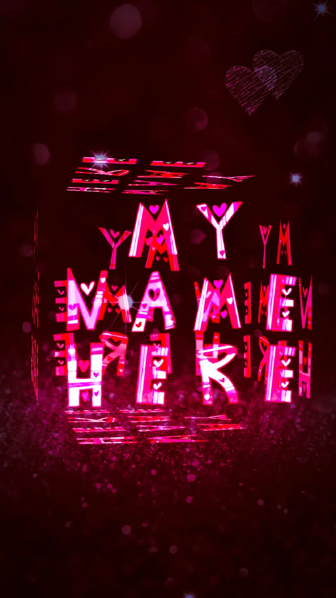 3D My Name Live Wallpaper