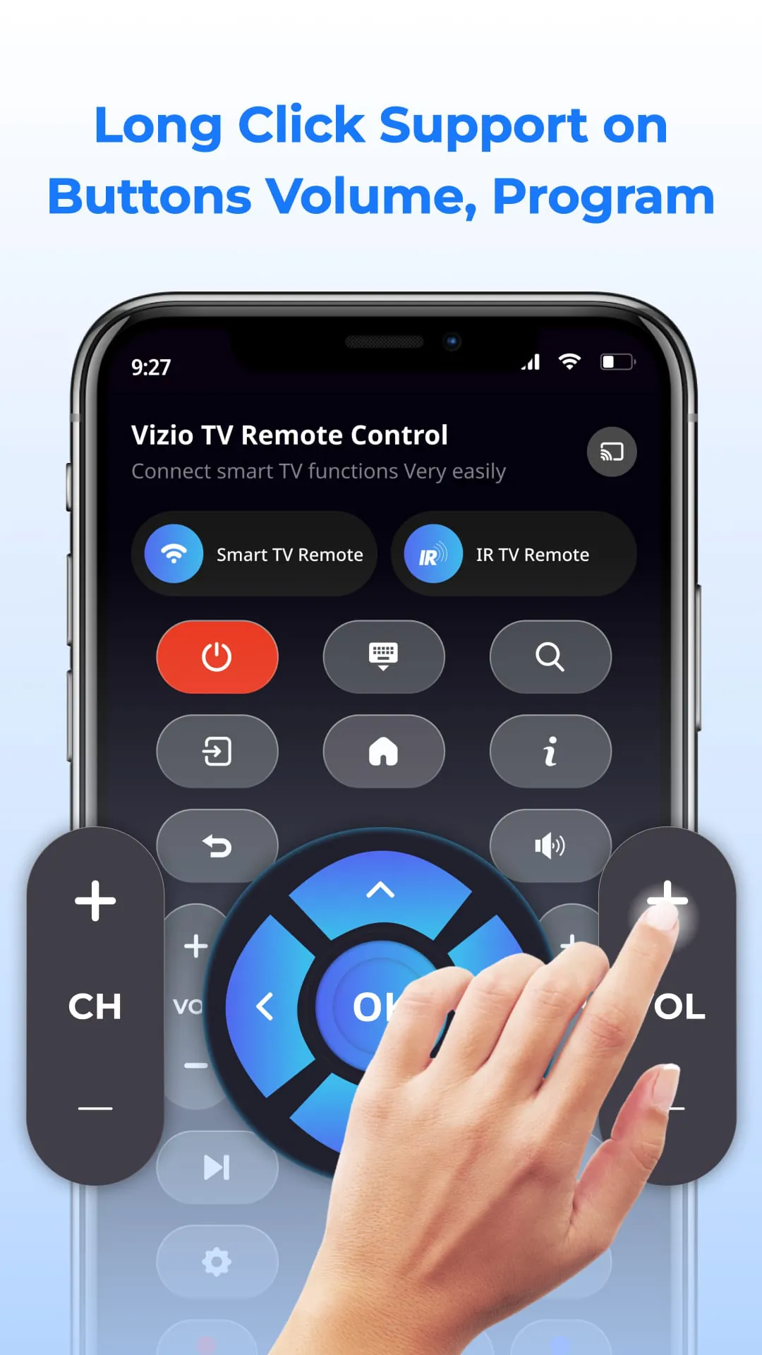 Remote for Vizio TV | Cast