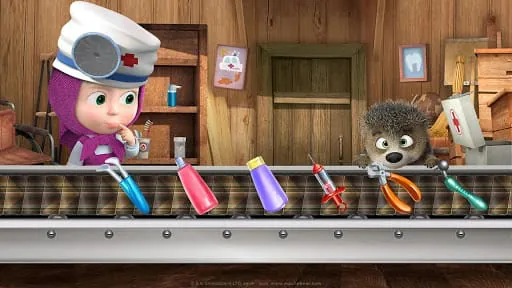 Masha and the Bear: Dentist