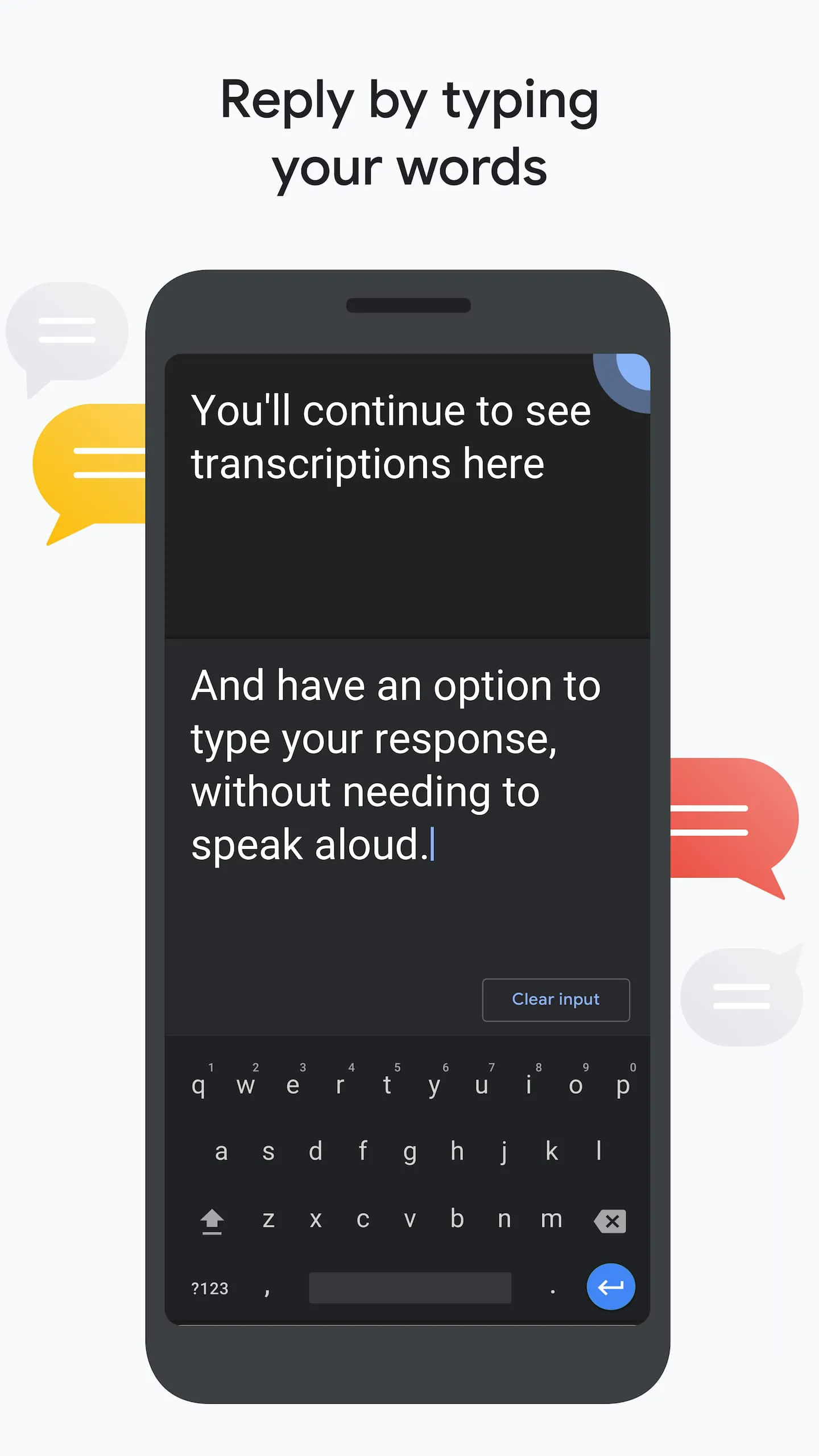 Live Transcribe & Notification