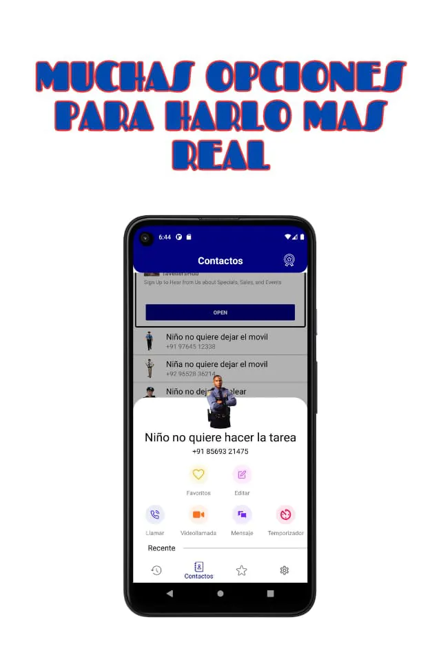 Policia de Niños Llamada Falsa