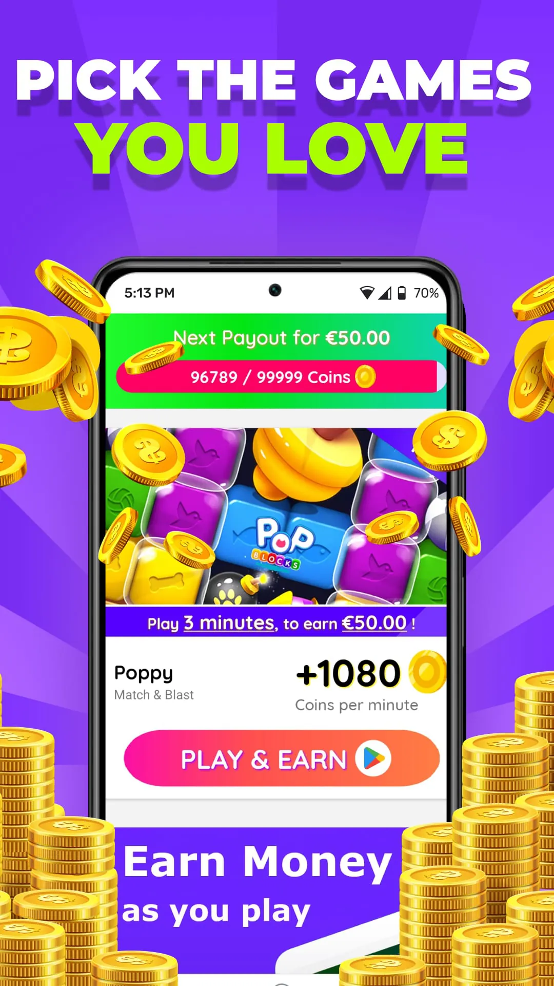 PLAYTIME - Earn Money Playing
