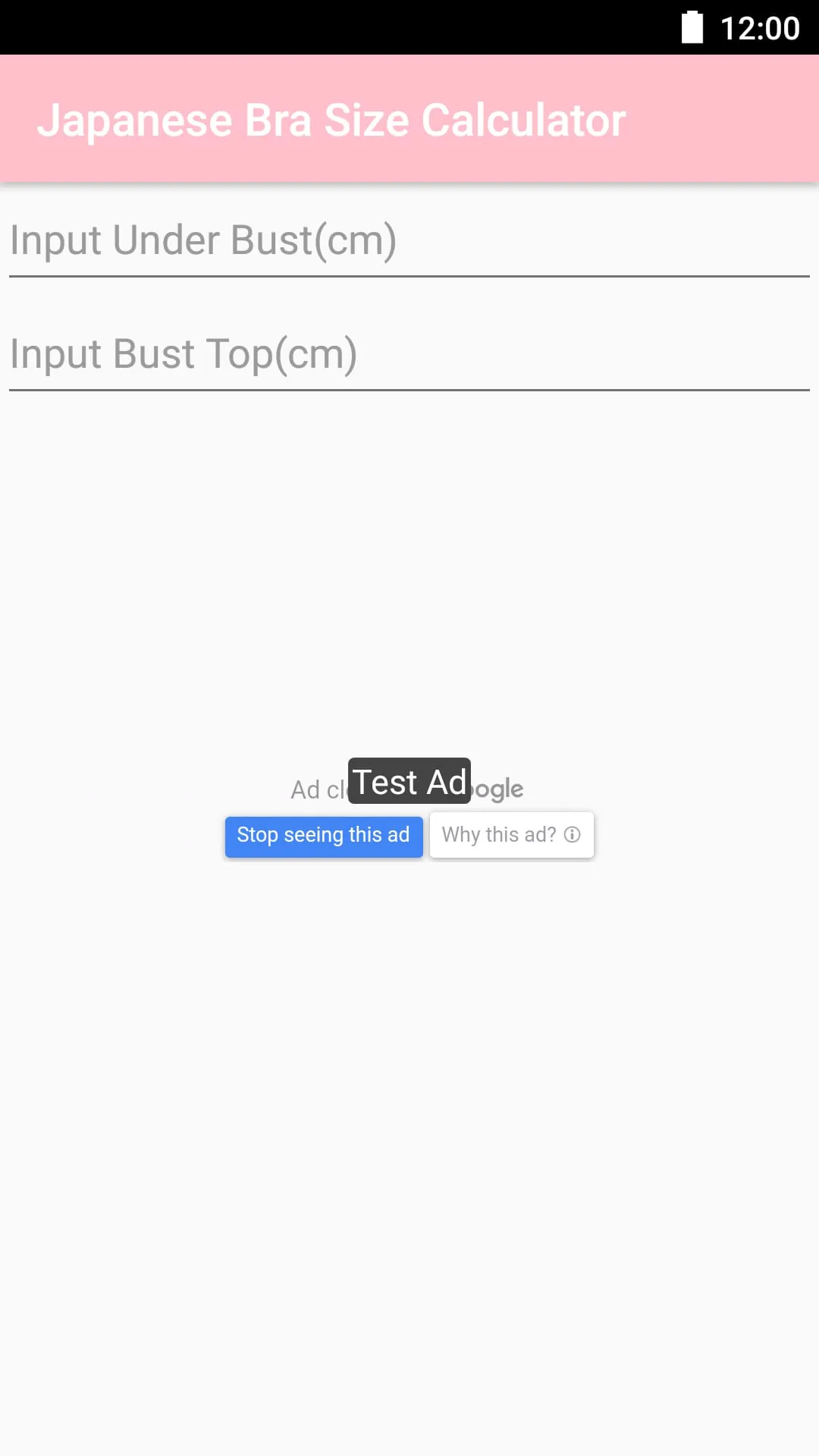 Japanese Bra Size Calculator