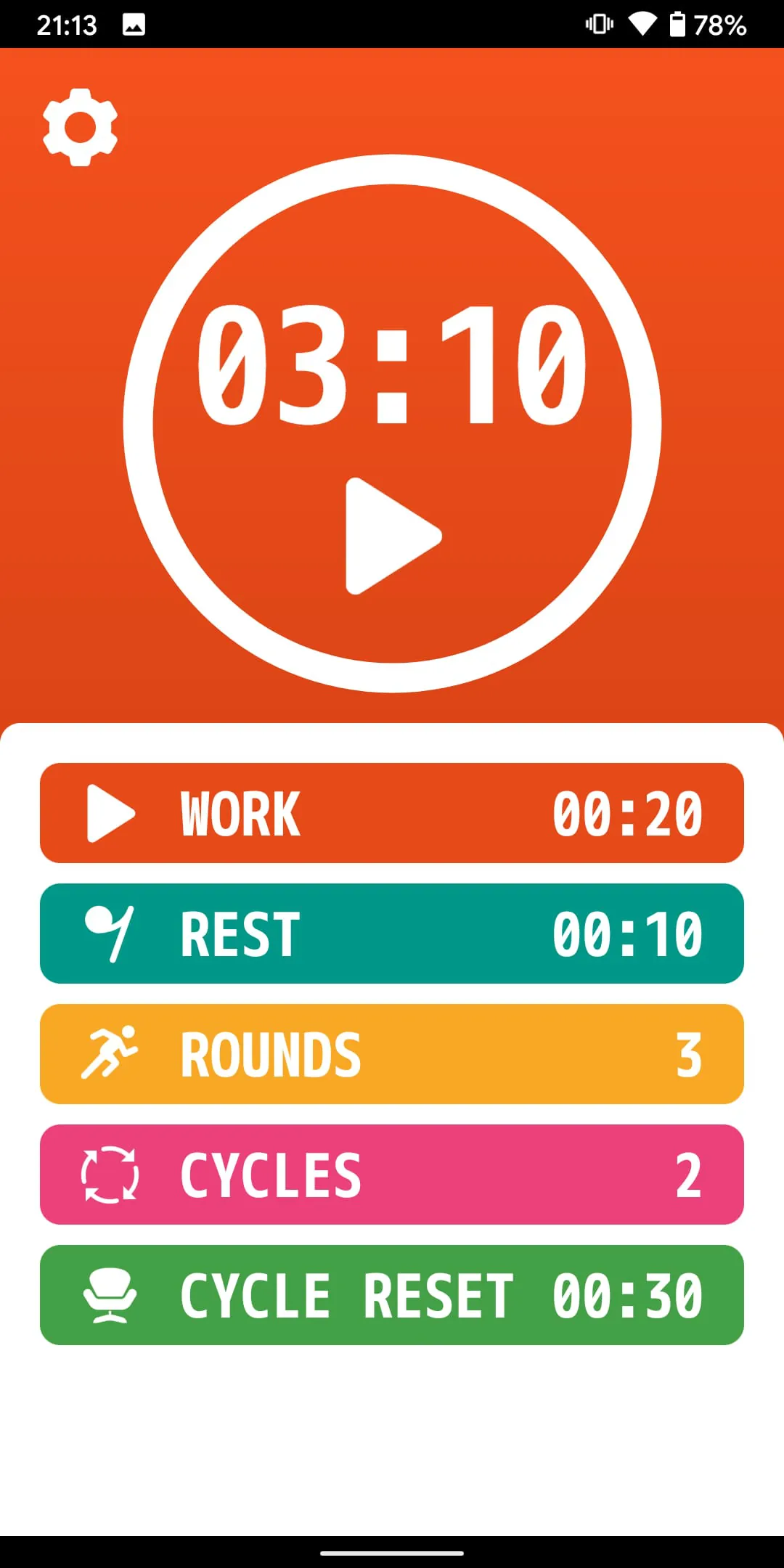 Workout Timer - HIIT Training