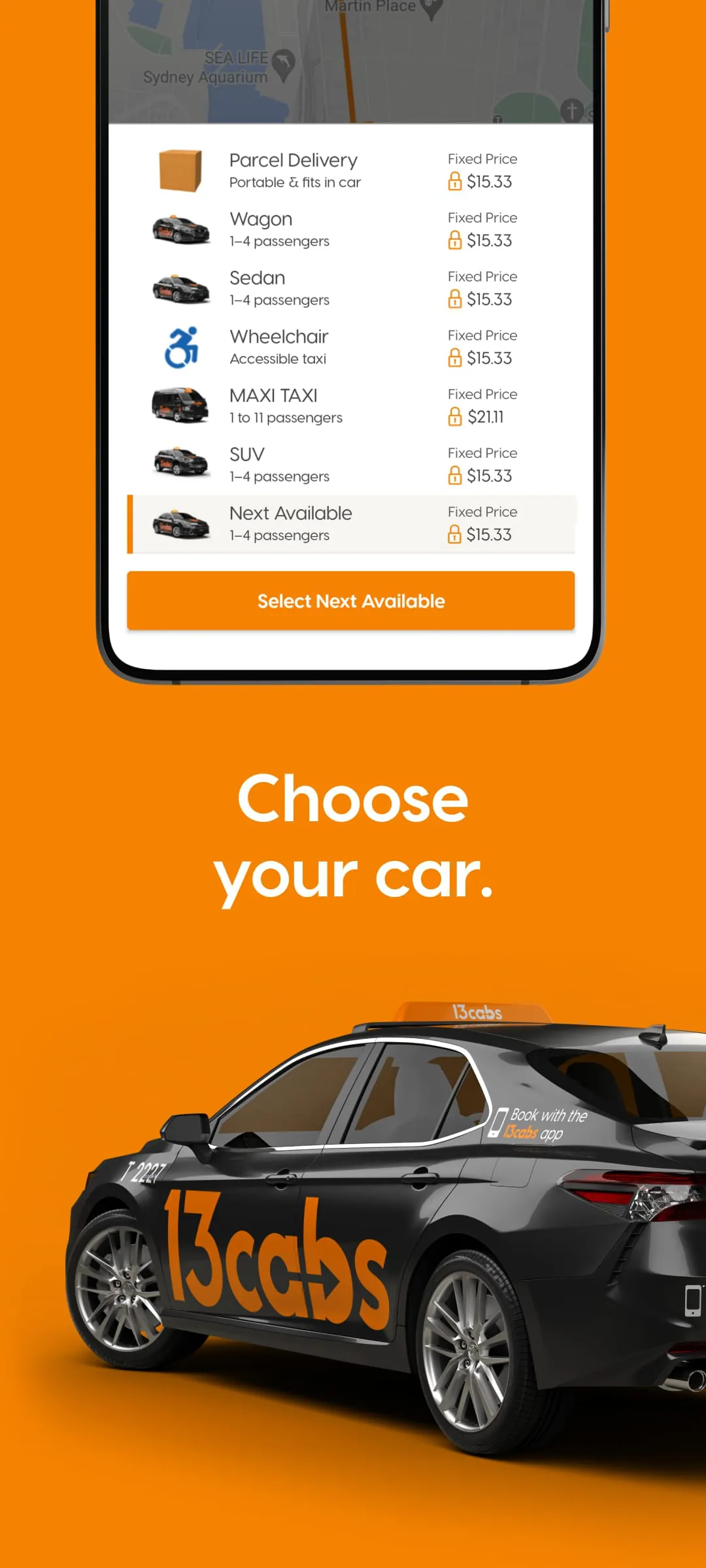 13cabs - Ride with no surge