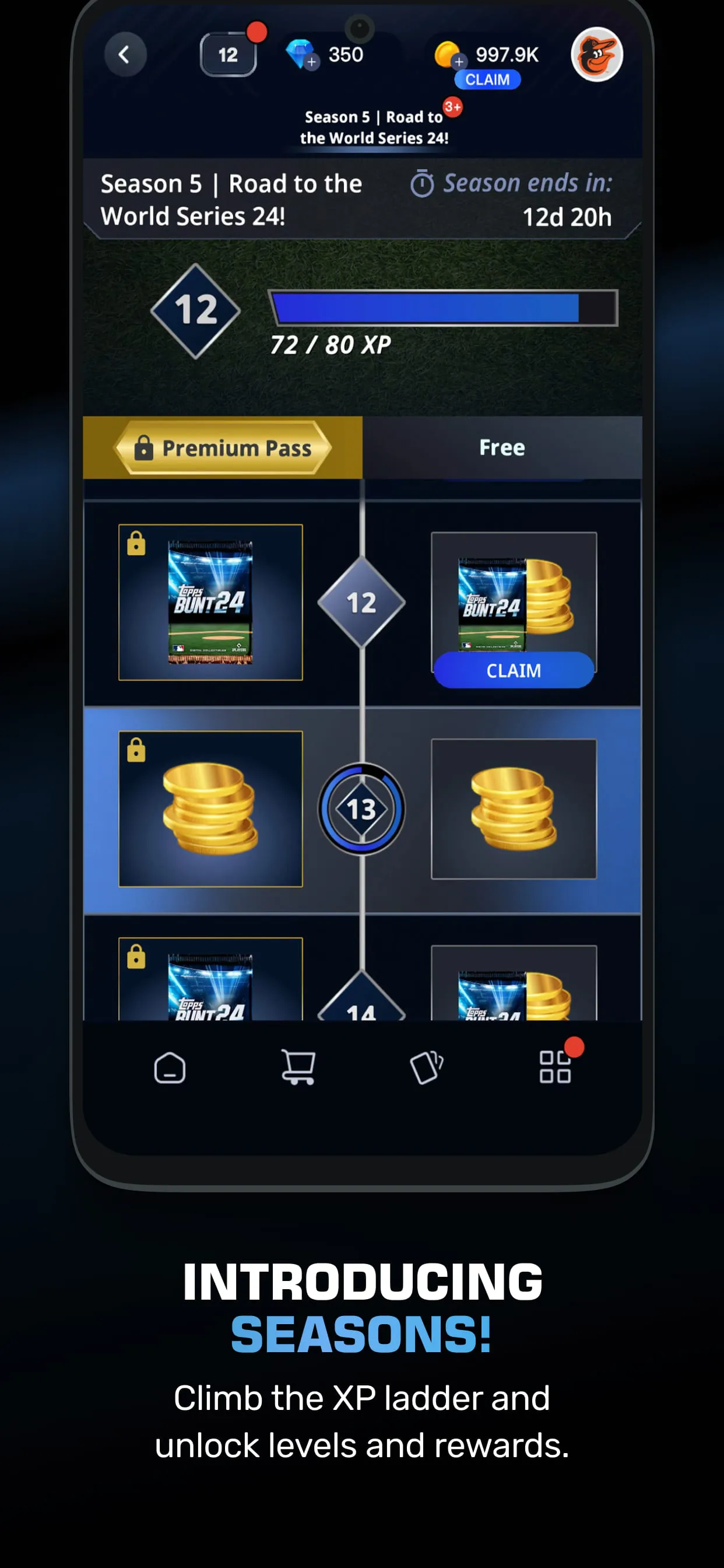 Topps® BUNT® MLB Card Trader