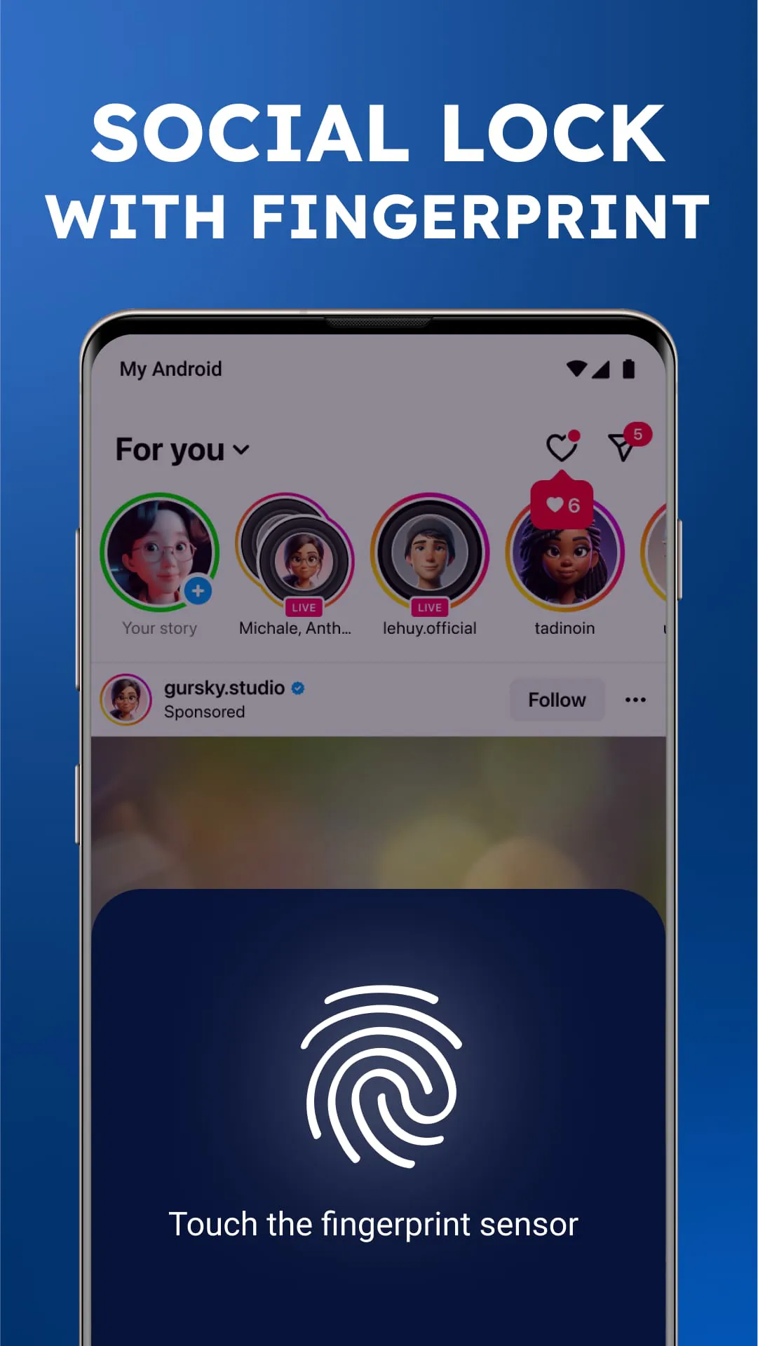 AHLock - Fingerprint App Lock