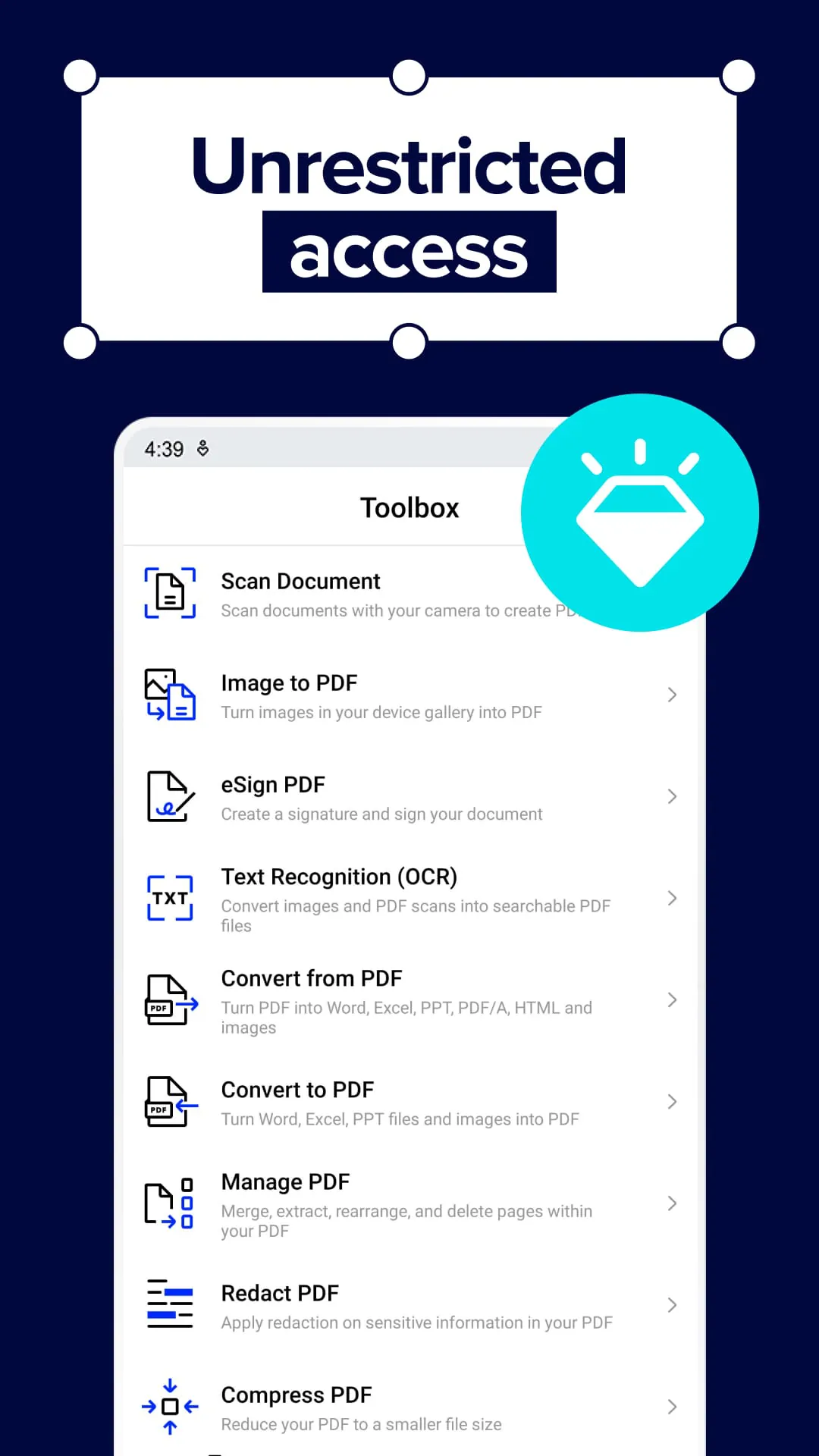 PDF File Editor & Reader: Xodo