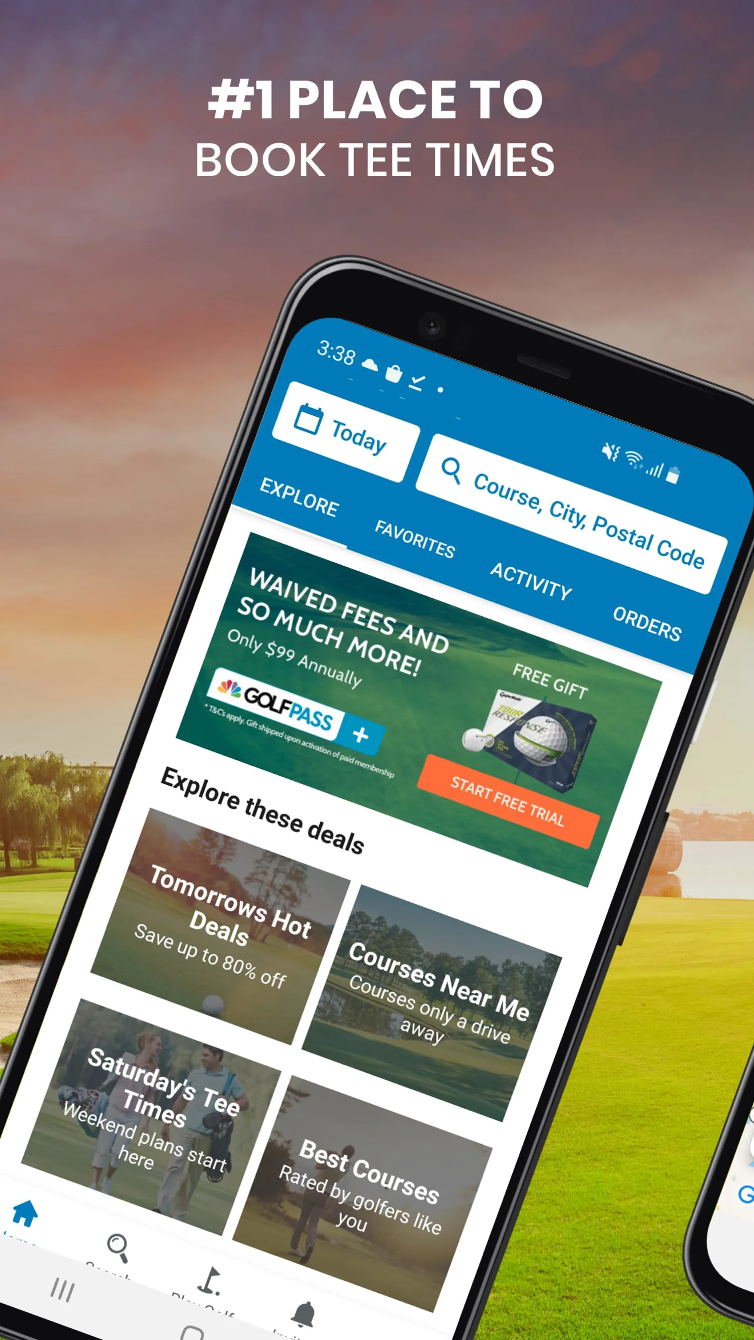 GolfNow: Golf Tee Times