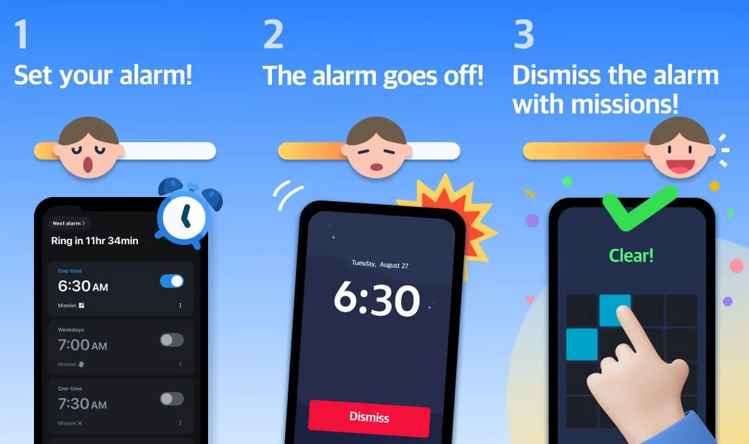 Alarmy - Alarm Clock & Sleep