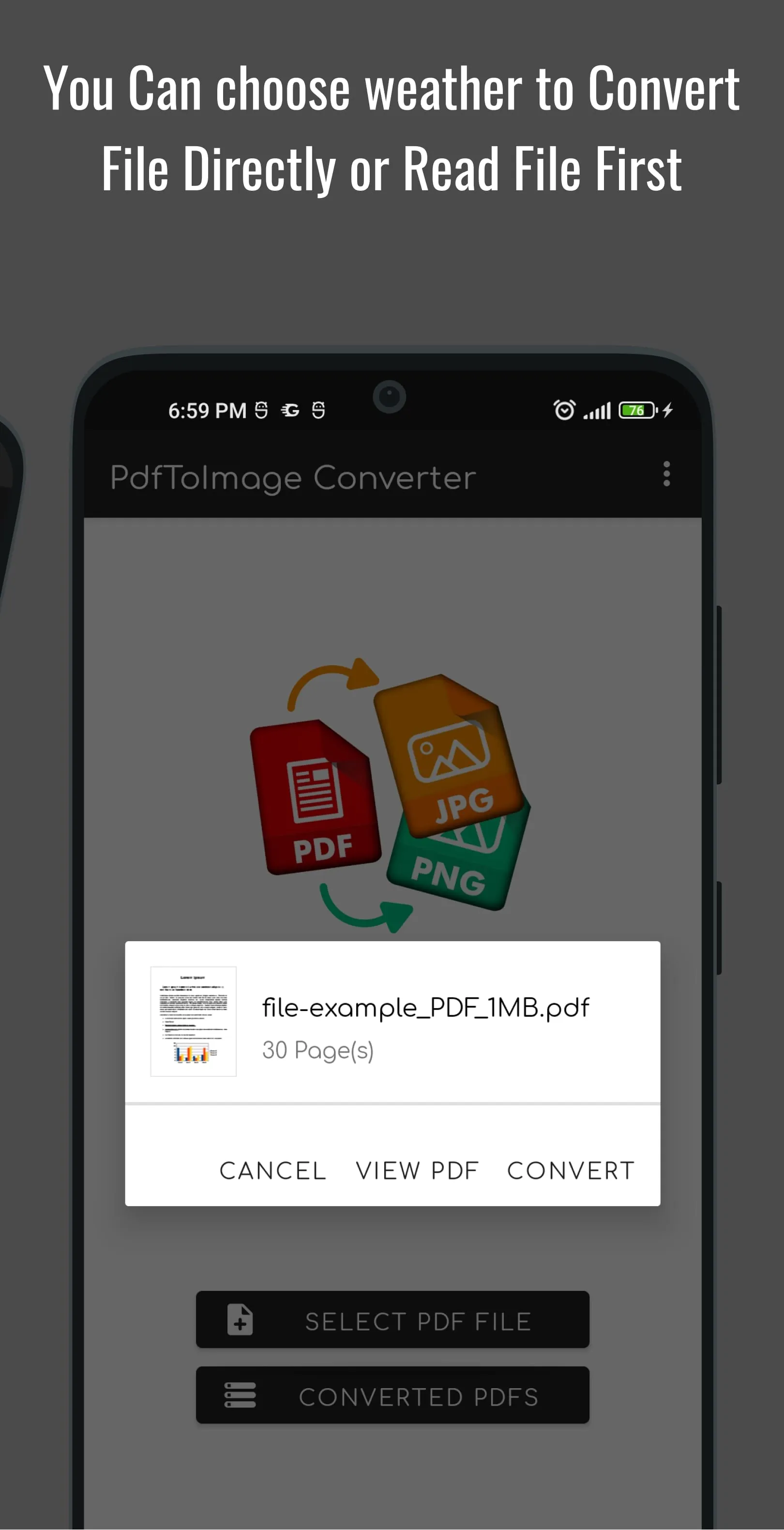 PDF to JPG Converter