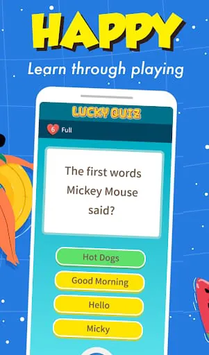 Fun trivia game - Lucky Quiz