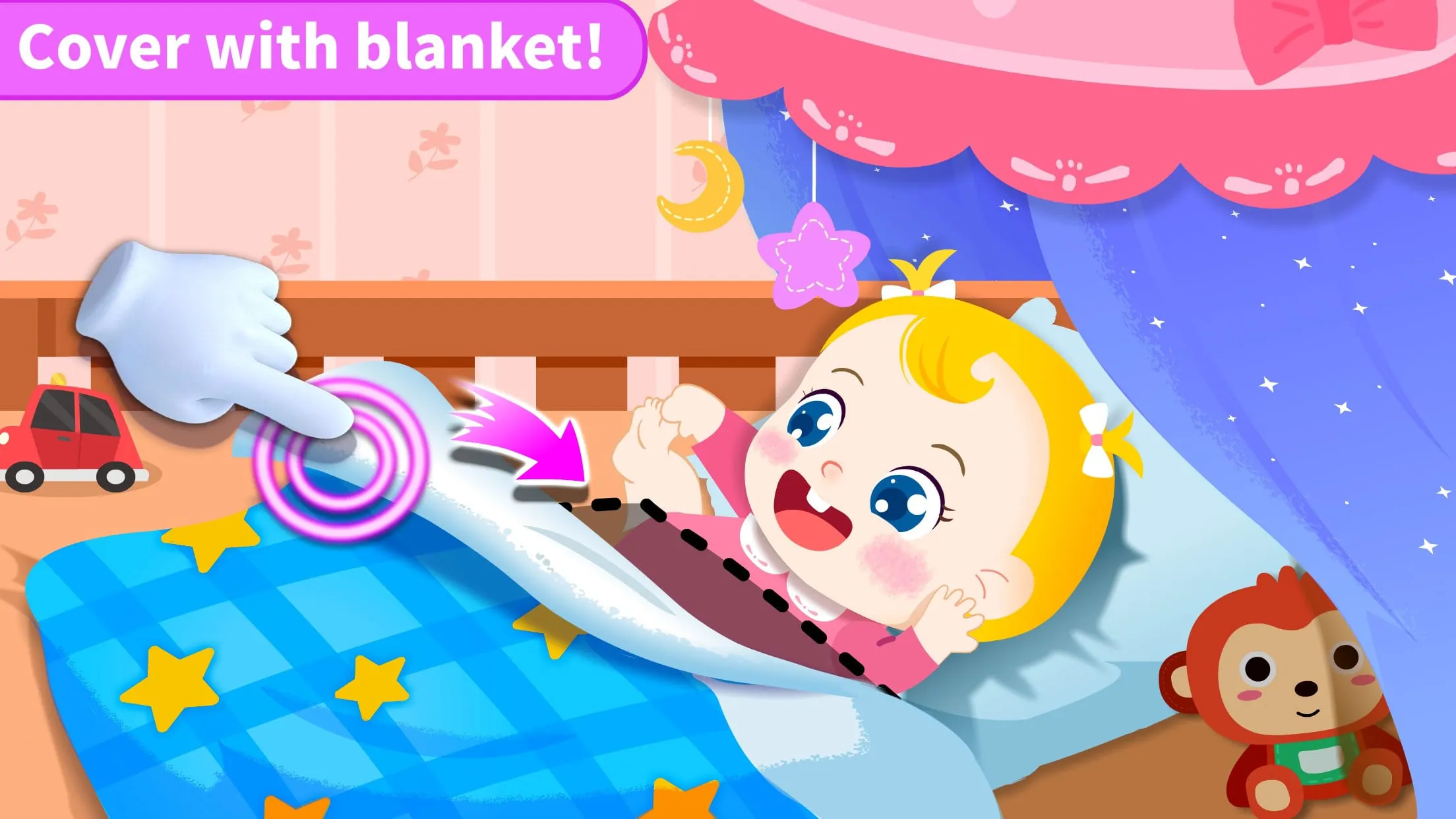 Panda Games: Baby Girls Care