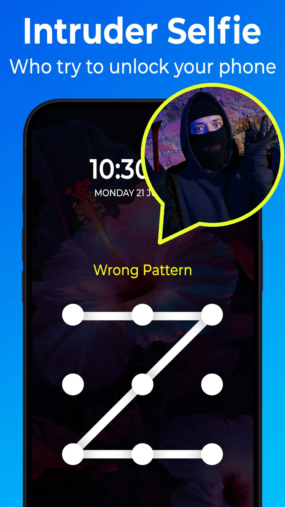 Pattern Lock Screen App