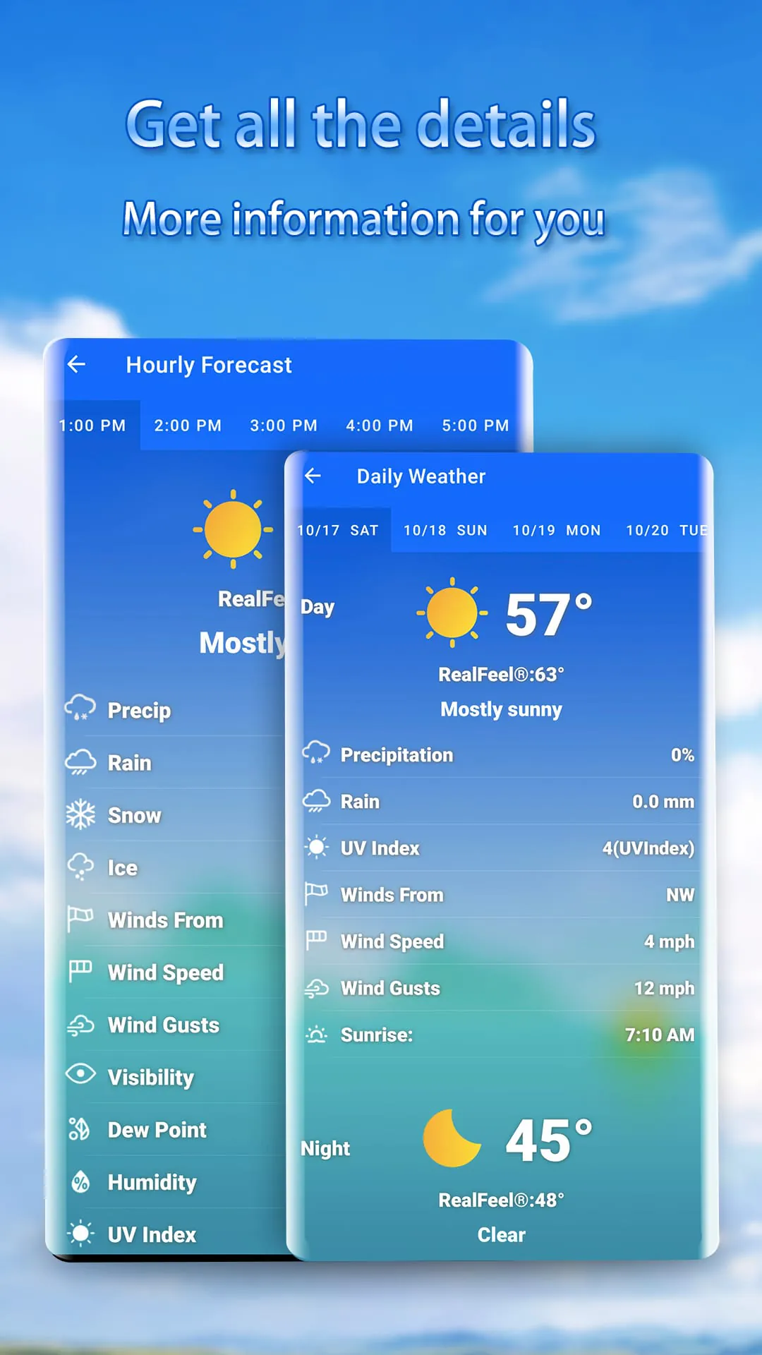 Weather Live - Widget & Alerts