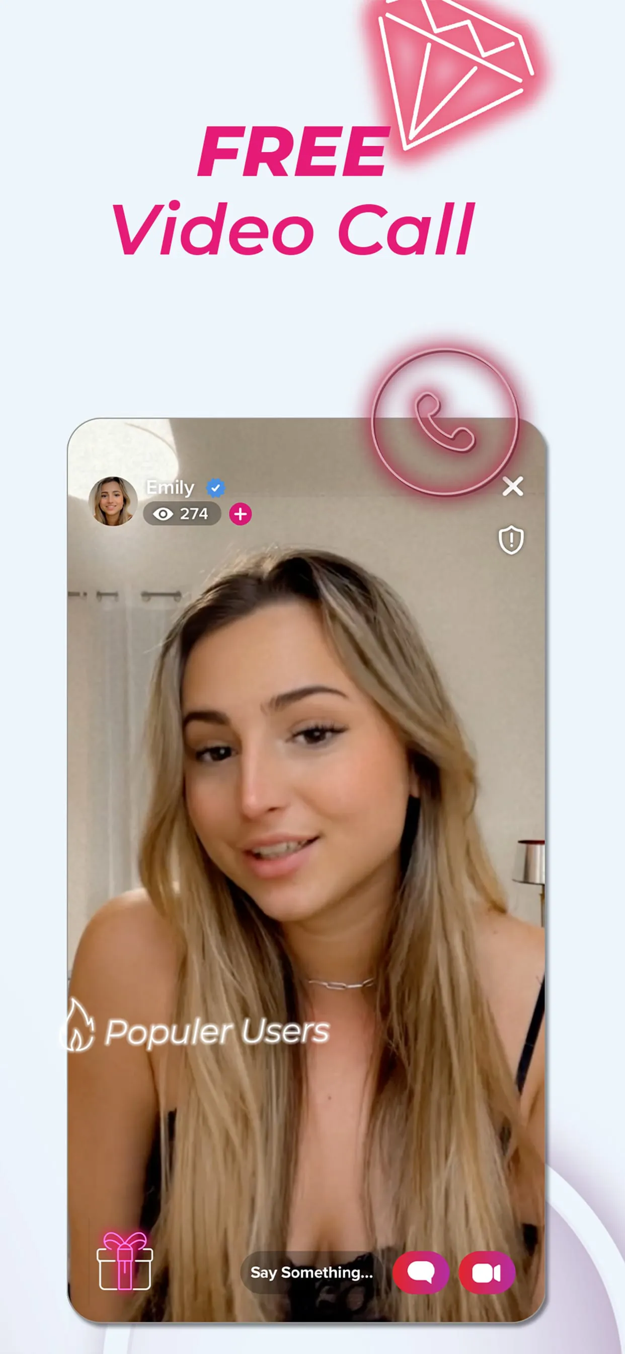 Cafe - Live video chat