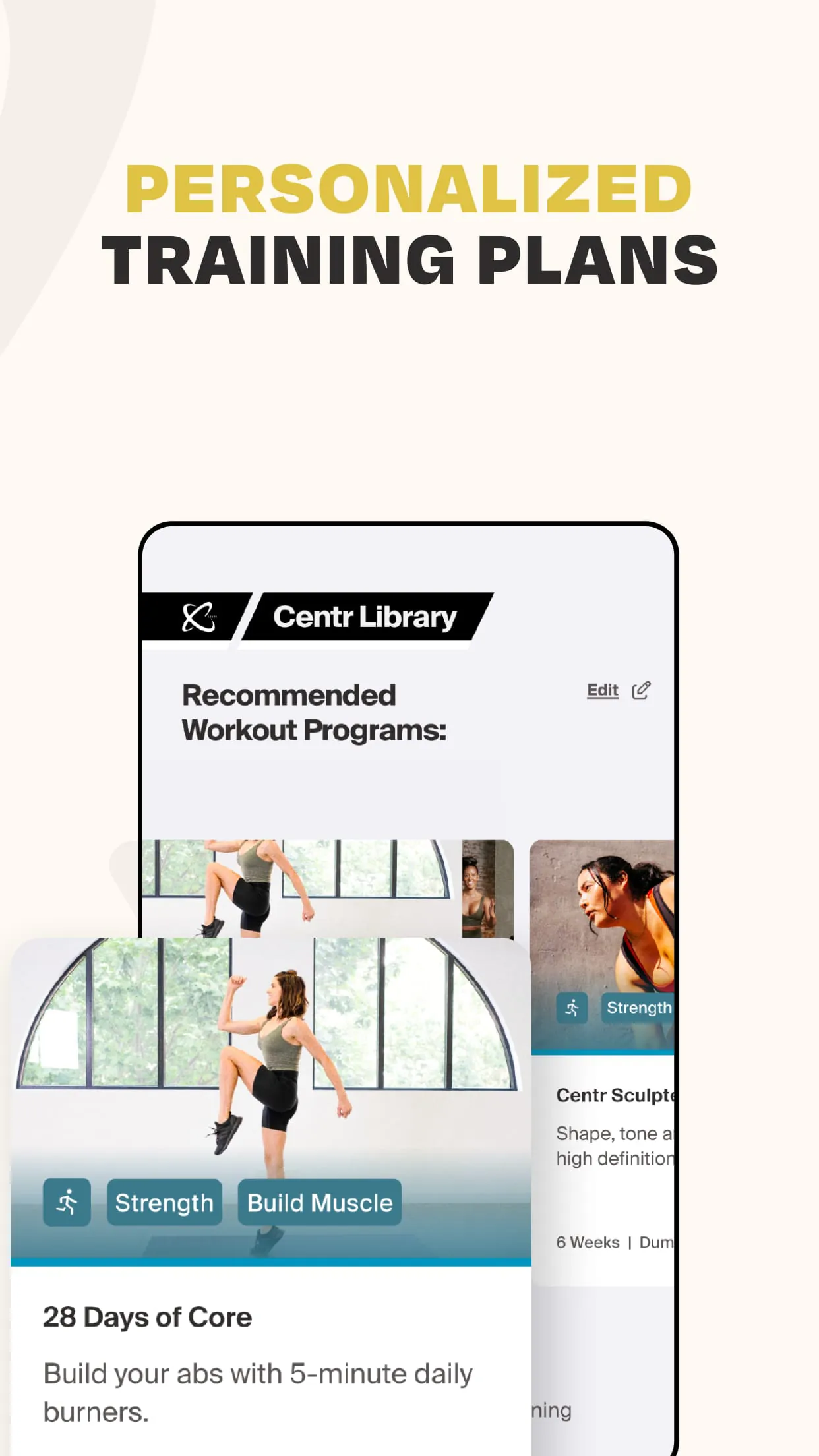 Centr: Personal Fitness App