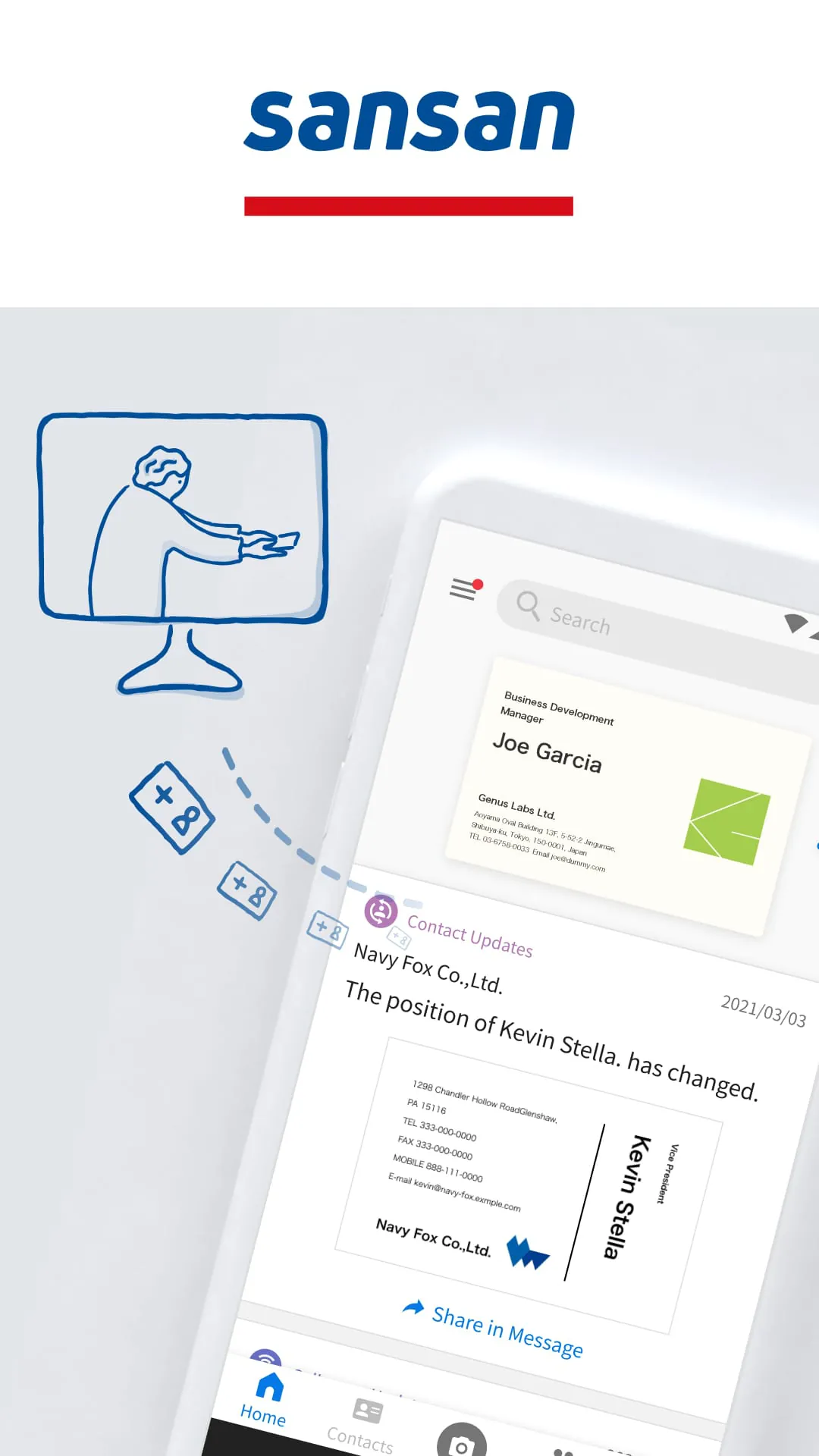 Sansan – The sales DX solution