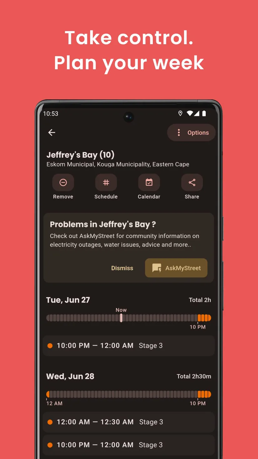 ESP "EskomSePush" Loadshedding