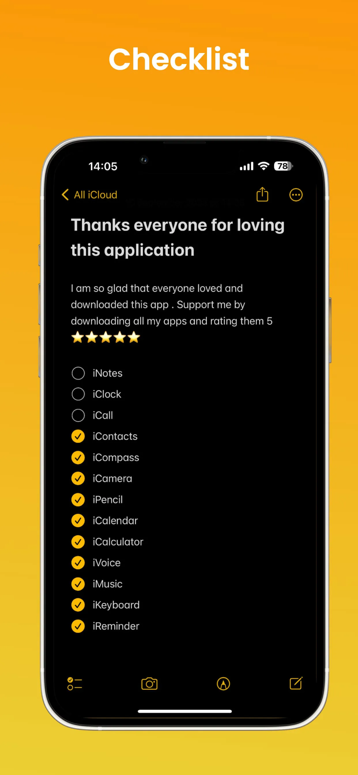 Note OS 18 - Phone 16 Notes