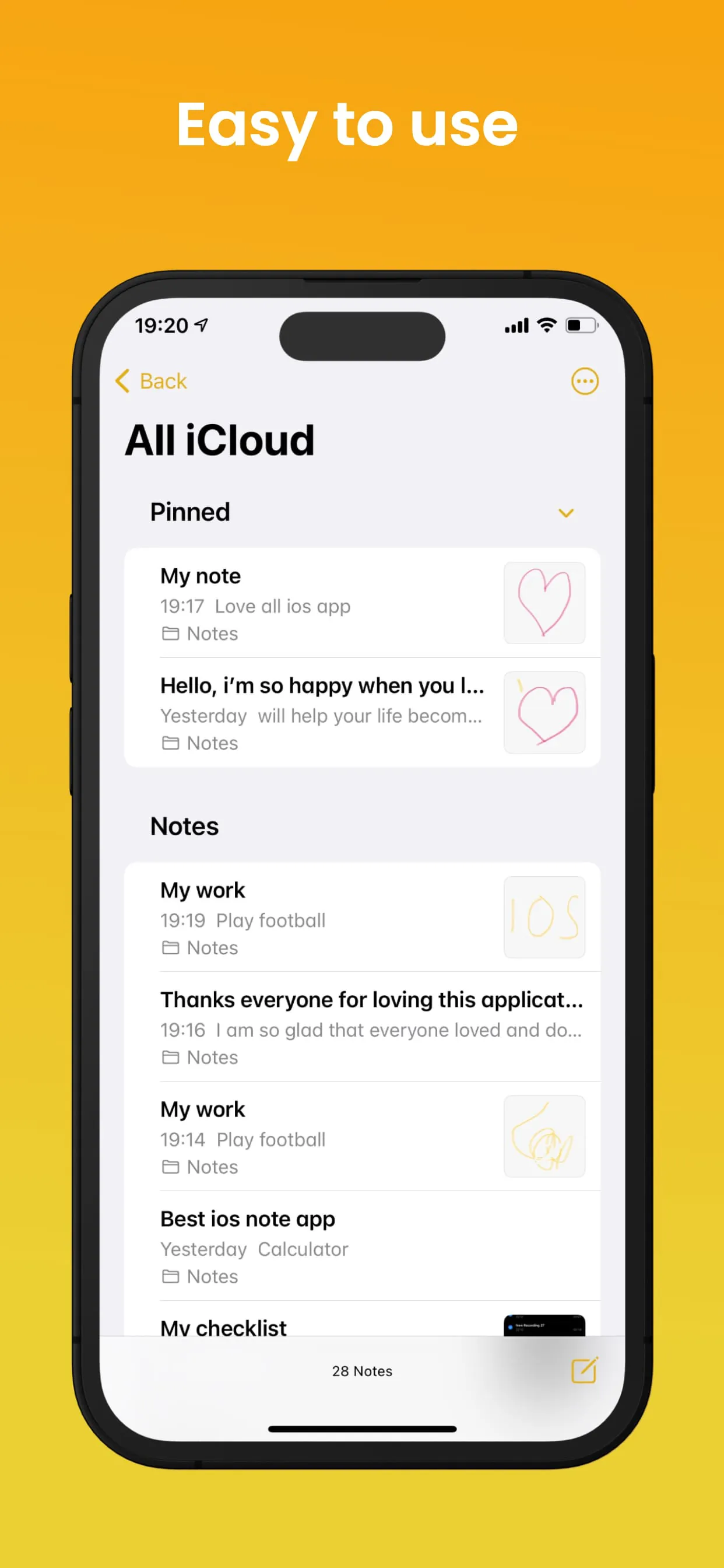 Note OS 18 - Phone 16 Notes