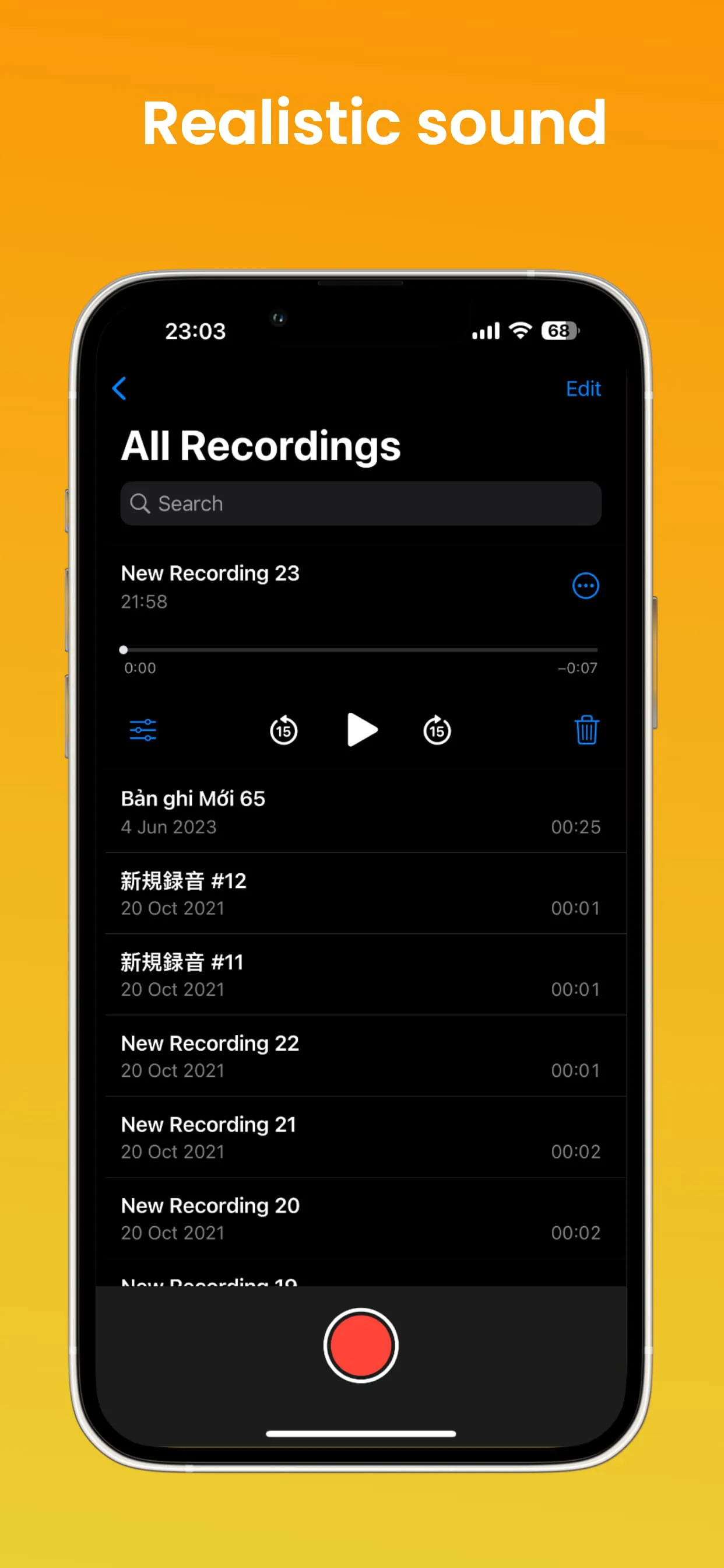 iVoice - OS 17 Voice Memos
